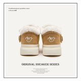 Shoes Ug Meng Big Shoes Winter Thick Soles Plus Velvet Warm Cotton Shoes Couple Short-Sleeve Snow Boots Men's