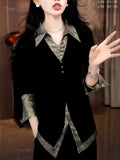 Light Luxury White Acetic Fascination Stender Shirt Woman 2025 New High-End Feel Chic Shirt