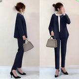 Quality Autumn 2025 New Commuter Top With Pocket-Round Cardigan + Suit