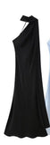 Women's Explosive Silk And Tedish Texture With Hanging Neck