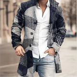 Printed Men's Coat 2025 New Wish Coat Station Wind