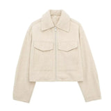 2025 Spring And Autumn Women's Street Fashion Soft This Short Jacket Jacket