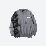 Spray Paint Distressed Knitted