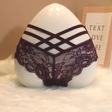 Life Year Hollow Lace Ultra-Thin Hot Fine With Transparent Mesh Low-Rise Lady