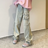 Function Pocket Boyfriend Cargo JeansOutfit