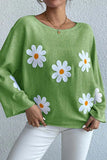 Embroidered Flower Women's Clothing 2025 New Loose One-Word Shoulder Jacket