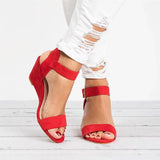 Sandals New Slopes And Buckle Sandals Women Wish New Big-Size