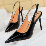 Shoes Patent Leather Woman Pumps Kitten Heels Occupation OL Office Shoes Classic Pumps Plus Size 35-43 Shoes Women