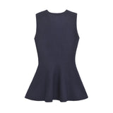 Round Collar Skirt Knitted Top 5536174 Trousers 5536173