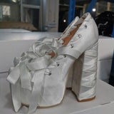 Bottom Lolita Sweet Strap With Thick Heel Plush 47 Women's Singles Shoes Heels