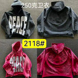 Children Street Hoodie H-Hop Gothic Top Embroidered Hoodie 2118#2119