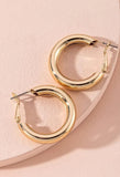 Circle Earrings- Outfit
