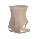 High Waist Belly Pants Rich Hip Plastic Large Size Body Pants Breasted Waist Show Bottom Body