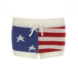 Street Star Stripe Spell V-Neck Hanging Neck Coat Thaired
