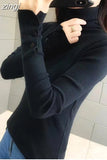 Sweater Women Slim Pullover 2023 New Autumn Winter Korean Fashion Sweaters Jumper Female Clothing Basic Knitwear