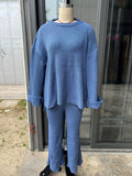 Women's Knit Dresses In Fall 2025 New Casual Fashion Pants Set For