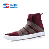 Men's Shoes 15A01 New Men's Shoes Korean Version Of High-Top Shoes One-Legged Canvas Shoes Men's Casual Shoes