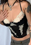 Lace Sheer Cropped