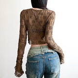 Temperament Gentle Style Design Textured Lahua With Open Shirt Sexy Open-Cavel Hoodie