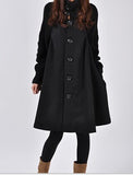 Autumn And Winter New Korean Version Of The Large Size Of Women's Clothing In The Long Loose Caravan Cape