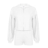 Personality Buckle POLO Collar Loose Lazy Simple Long Sleeves Jump Thin