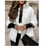 Fashion Hooded 2025 Autumn And Winter Fashion Loose Long-Sleeved Cotton Jacket Jacket