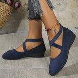 2025 New Large-Size Tip-Tloping Single Shoes Women's Bean Shoes Sports Casual