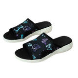 Zingj Flat Slippers Women's New Summer Print Fashion Wear Casual Large Size Thick