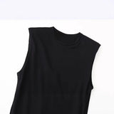 Women's Explosive With Cushion Shoulder Splicing
