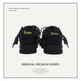 Shoes Niche Design Shoes With Small Black Shoes Bread Shoes Street Trend Men's And Women's Same Couple Shoes Men's Shoes Men's