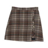 A Large Number Of Hairy Skirt Women Autumn And Winter Tlings Irregular High-Waisted A Short Skirt