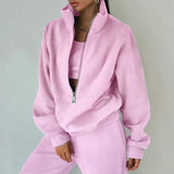 Ebay New Autumn Women's Clothing New Fashion Catch Velvet Sports Leisure Suit