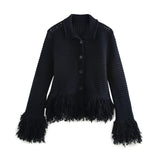 For Women's Clothing INS Explosive Fashion Tuxedo Knitted Shirt + Half-Dress