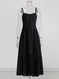 Temperament Casual High-Waist Thin Sleeveless Sleeveless Sleeveless Dress Dress Dress Dress Woman With