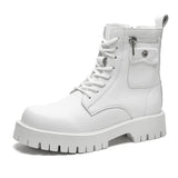 Zingj Men's High Top Vintage Boot