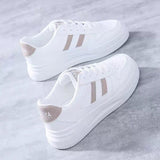 Version Of Small White Shoes Women In The Autumn Of 2025 New Breathable Thick-Soled Casual Shoes In The Trend Of Students Street Pat