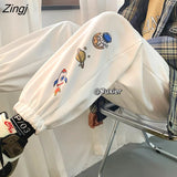 Harem Pants Women Solid Thick Warm Fleece Sweatpants Female Korean Hip Hop Loose High Waist Trousers Baggy Casual