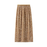 Industry Lianglid Half-Dress Woman Autumn 2025 New After Open Fork Straight Dress Bagbice Tight Dress