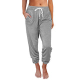 Loose Pocket High Waist Ankle Length