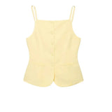 Women's Explosive Buckle Vest Top + Shorts