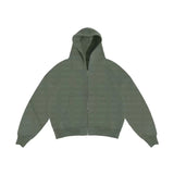Casual Simple Couple Fashion Hoodie Zipper Jacket Loose Jersey
