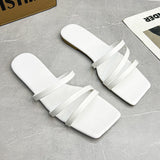 Female Flat Bottom Outside The New 2025 Summer Fairy Wind With Slippers Casual Beach