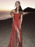 Spring And Summer New High-End Sensing Sucens Slimming Bag Zippered Corset Dress