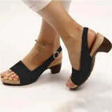 Explosion Of Women's Shoes In The Thick Heel Sandals Direct Wish Heel Shoes