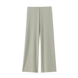 For Women's INS Burst High-Waist Wide Leg Trousers + Asymmetrical Neckless Top