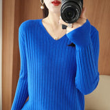 Zingj Sweater Female 2023 Spring And Autumn Knit Bottom Shirt Fashion Slim Long Sleeve Skin-Friendly Soft Bottom Top-Outfit