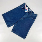 Y2K Vintage Denim Shorts Men's Harajuku Punk High-Waisted Denim