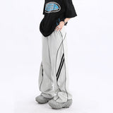 Zingj Wide Leg Sweatpants Men And Women Summer New Style Loose Hanging Rope Straight Tube Casual Versatile Long