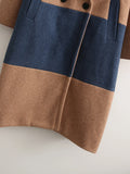 Spring Women's Wear Color Hair In The Coat In The Long Coat