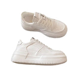 And Autumn Women's Shoes 2025 Spring New Official Casual Shoes Shoes Women Thick Background Small White Shoes